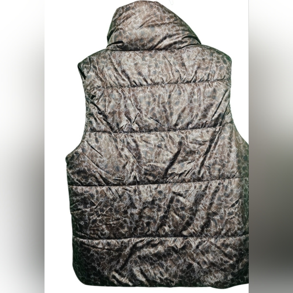 Carre Noir EUC Stylish Quilted Vest Size Small 21 PTP - Picture 2 of 4